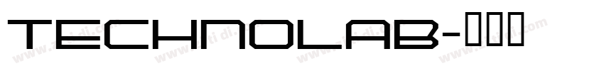 technolab字体转换