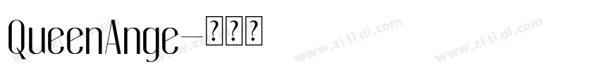 QueenAnge字体转换