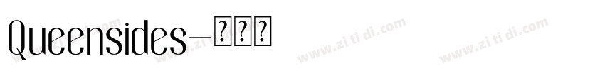 Queensides字体转换