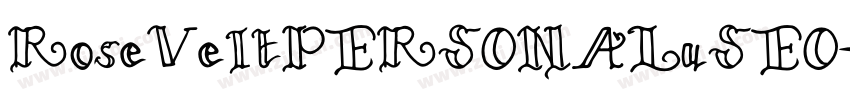 RoseVeltPERSONALuSEO字体转换