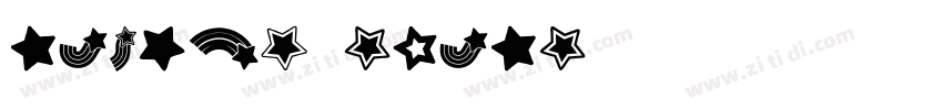 RainbowStars字体转换