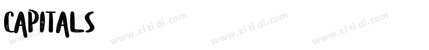 Capitals字体转换