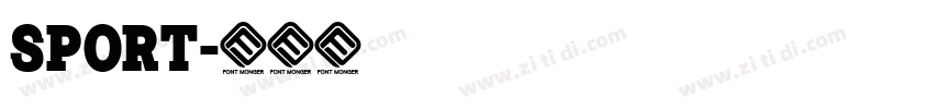 sport字体转换