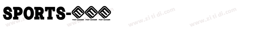 sports字体转换