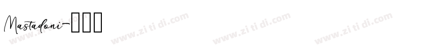 Mastadoni字体转换