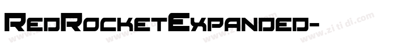 RedRocketExpanded字体转换 RedRocketExpanded字体转换