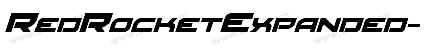 RedRocketExpanded字体转换 RedRocketExpanded字体转换
