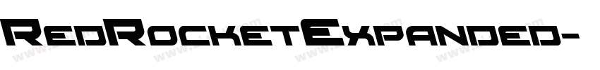 RedRocketExpanded字体转换 RedRocketExpanded字体转换