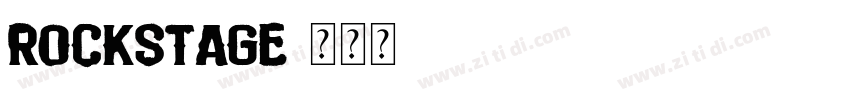 Rockstage字体转换