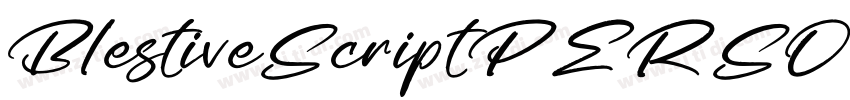 BlestiveScriptPERSON字体转换