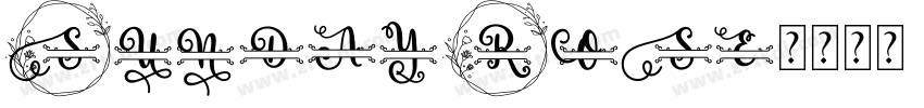 SundayRose字体转换