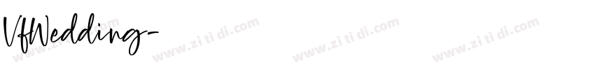 VfWedding字体转换