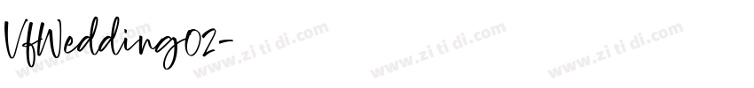 VfWedding02字体转换