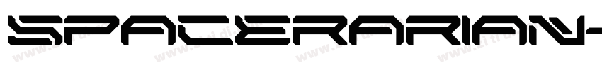 spacerarian字体转换