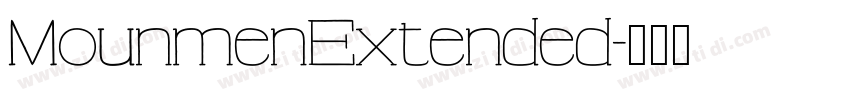 MounmenExtended字体转换