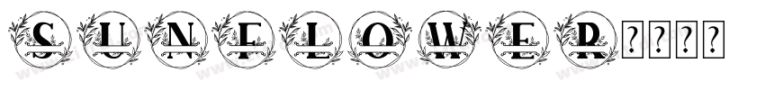 sunflower字体转换