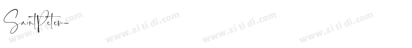 SaintPeter字体转换
