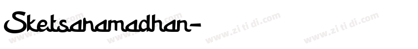 Sketsaramadhan字体转换
