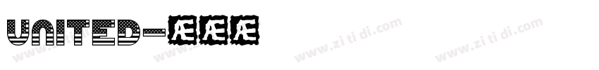 United字体转换