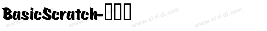 BasicScratch字体转换