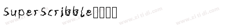 SuperScribble字体转换