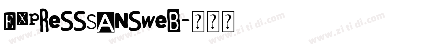ExpressSansWeb字体转换
