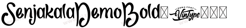 SenjakalaDemoBold◆字体转换