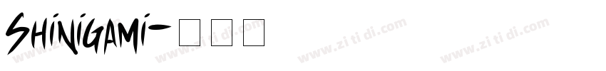 Shinigami字体转换