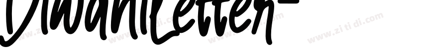 DiwaniLetter字体转换