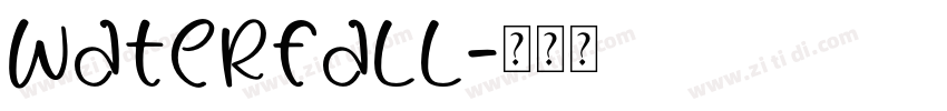 Waterfall字体转换