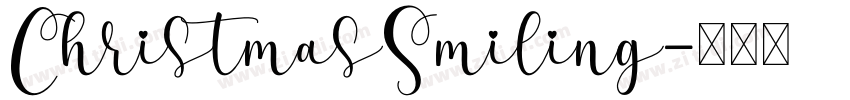 ChristmasSmiling字体转换