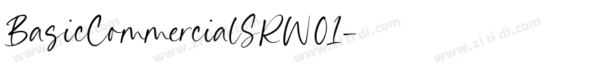 BasicCommercialSRW01字体转换
