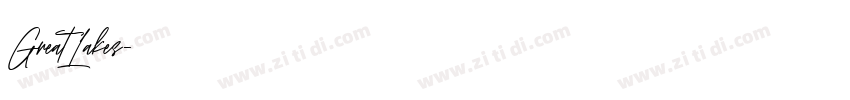 GreatLakes字体转换