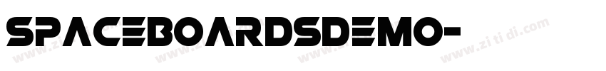 SpaceBoardsDEMO字体转换