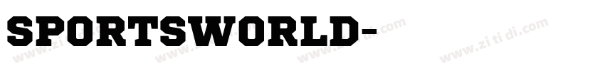 SportsWorld字体转换