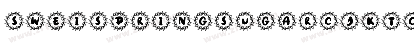 SweiSpringSugarCJKtc字体转换