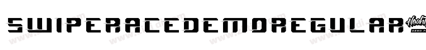 SwipeRaceDemoRegular字体转换
