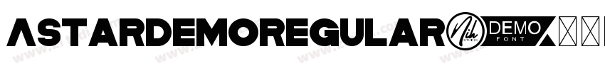 AStarDemoRegular字体转换 AStarDemoRegular字体转换