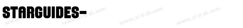 STARGUIDES字体转换