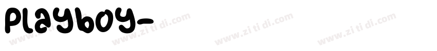 playboy字体转换