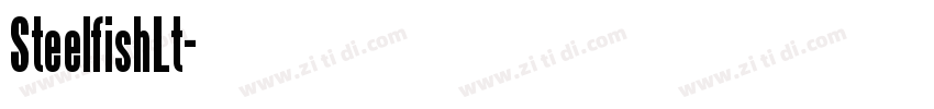 SteelfishLt字体转换