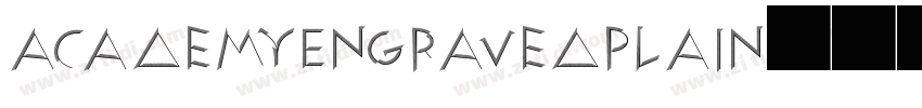 AcademyEngravedPlain字体转换 AcademyEngravedPlain字体转换
