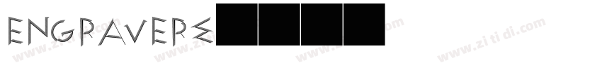 engravers字体转换