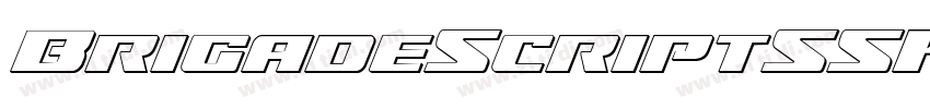 BrigadeScriptSSK字体转换