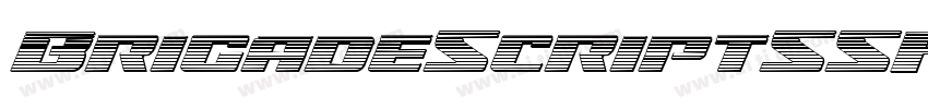 BrigadeScriptSSK字体转换