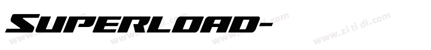 Superload字体转换