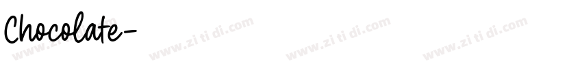 Chocolate字体转换