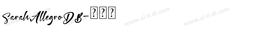 SarahAllegroDB字体转换