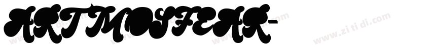 ARTMOSFEAR字体转换