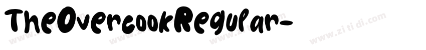 TheOvercookRegular字体转换